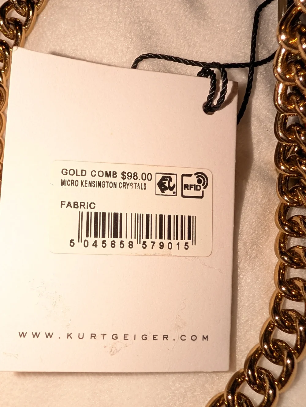 Kurt Geiger please note